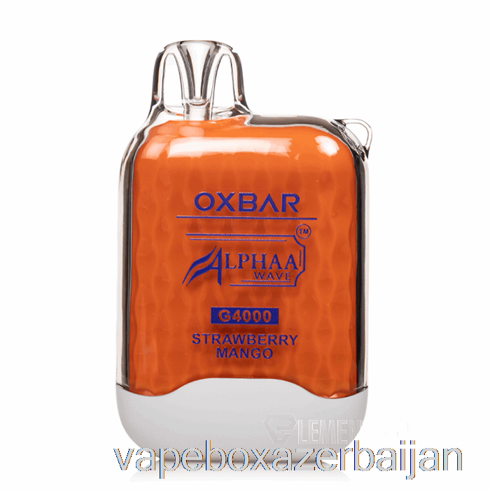 E-Juice Vape OXBAR G4000 Disposable Strawberry Mango